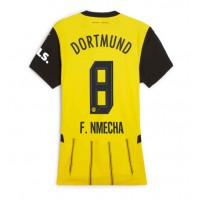 Camisa de Futebol Borussia Dortmund Felix Nmecha #8 Equipamento Principal Mulheres 2024-25 Manga Curta